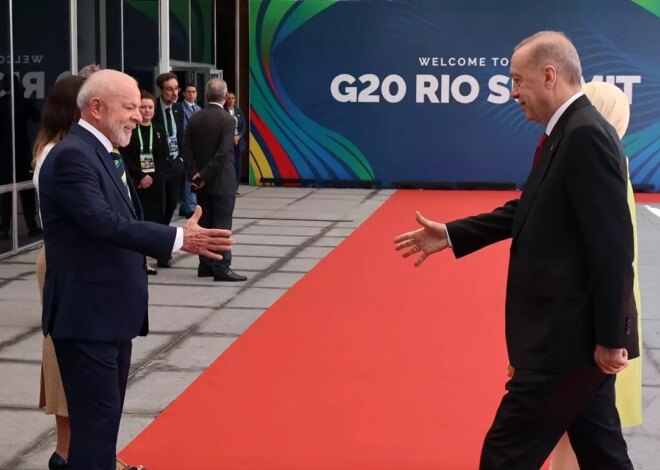 Cumhurbaşkanı Erdoğan, G20 Zirvesi’nde Sosyal Kapsayıcılık ile Açlık ve Yoksullukla Mücadele Oturumu’na katıldı